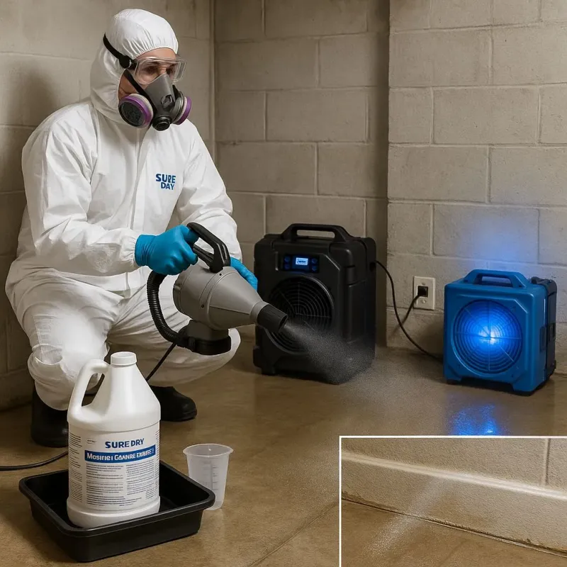 Sanitization and Odor Removal process in Dayton, IN