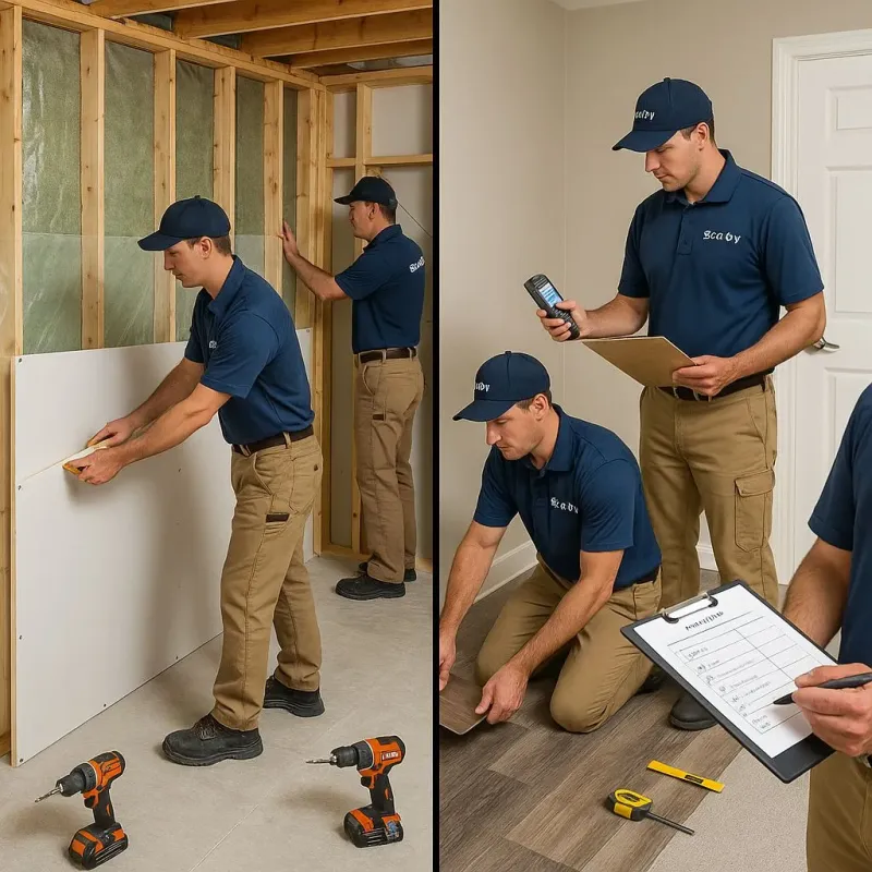 Repairs and Reconstruction process in Dayton, IN